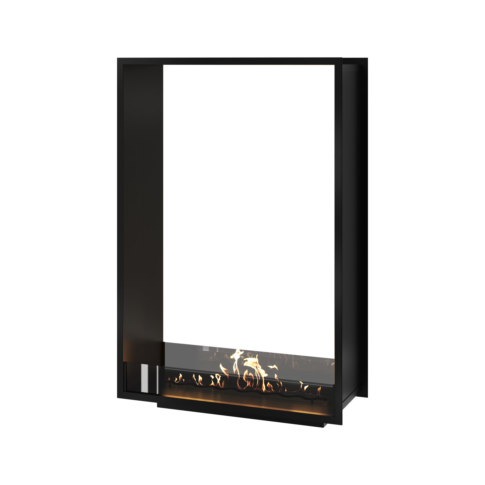 Fame Vertical See-Through Bio Ethanol Fireplace 100 x 120 cm