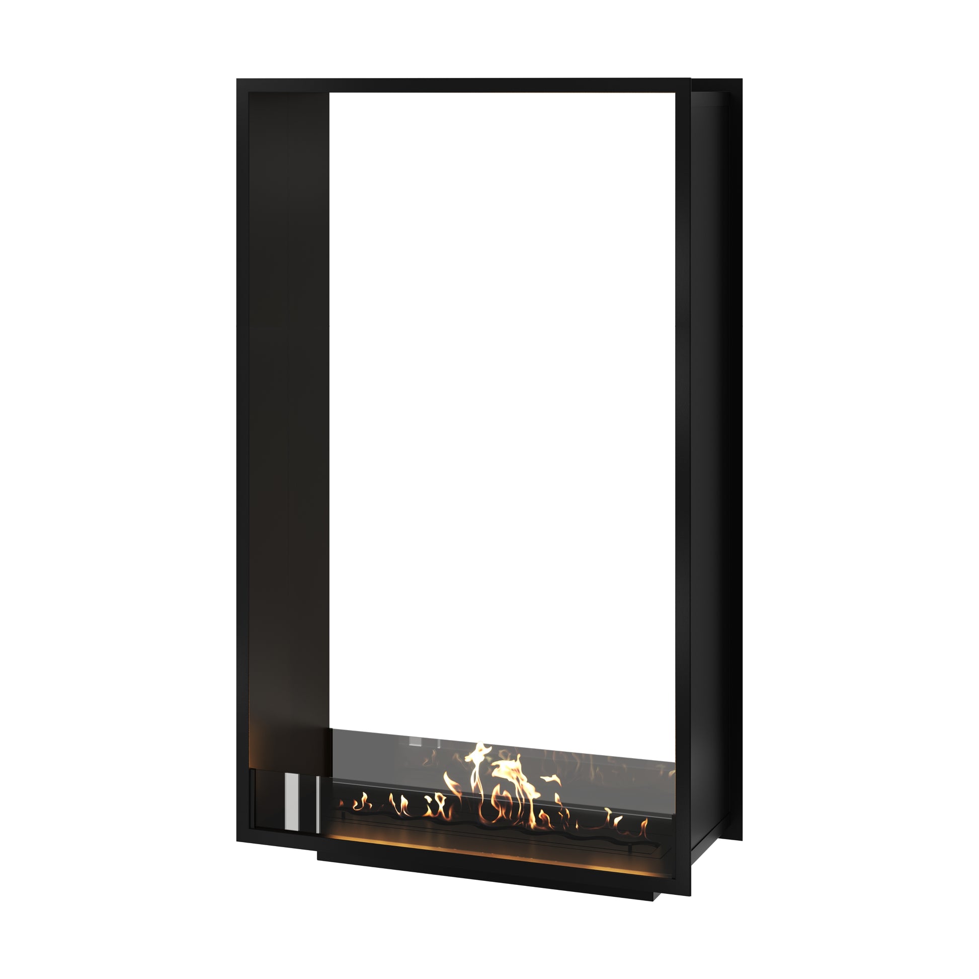 Fame Vertical See-Through Bio Ethanol Fireplace 100 x 160 cm