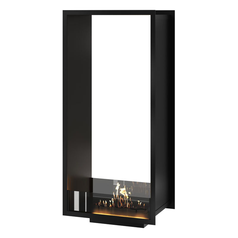 Fame Vertical See-Through Bio Ethanol Fireplace 60 x 200 cm