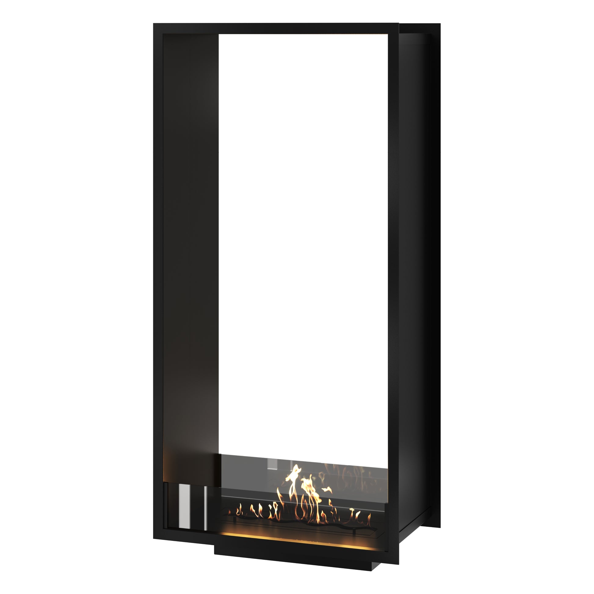 Fame Vertical See-Through Bio Ethanol Fireplace 70 x 200 cm
