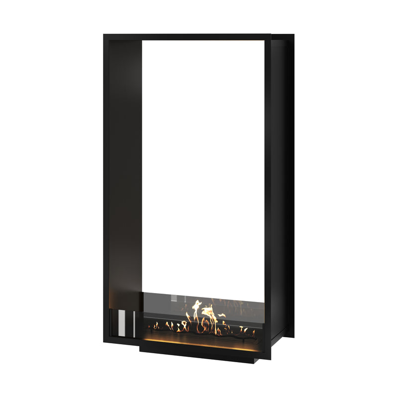 Fame Vertical See-Through Bio Ethanol Fireplace 80 x 160 cm