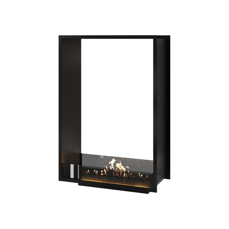 Fame Vertical See-Through Bio Ethanol Fireplace 90 x 100 cm