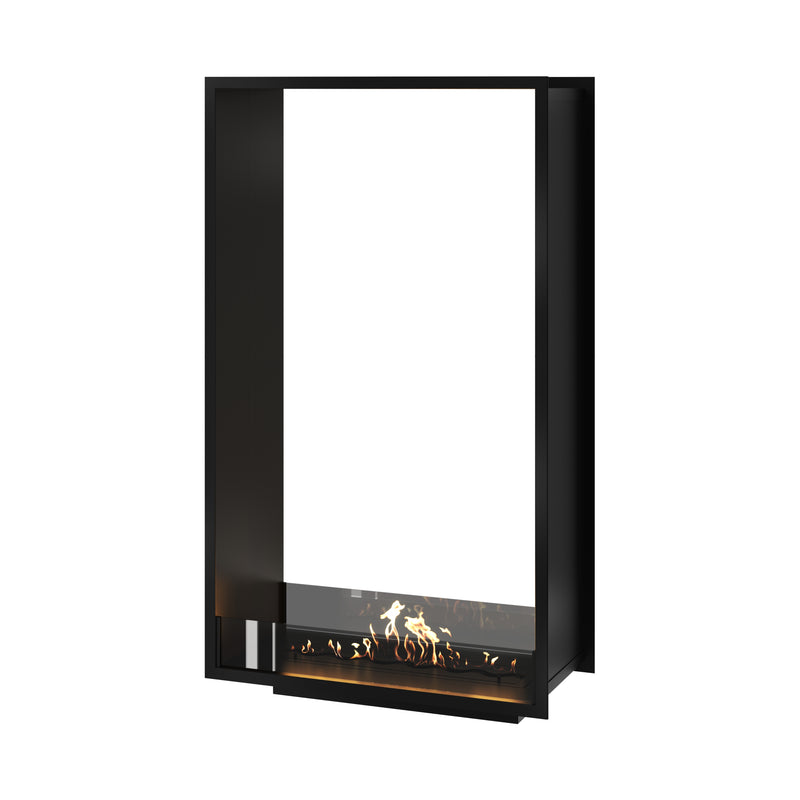 Fame Vertical See-Through Bio Ethanol Fireplace 90 x 140 cm