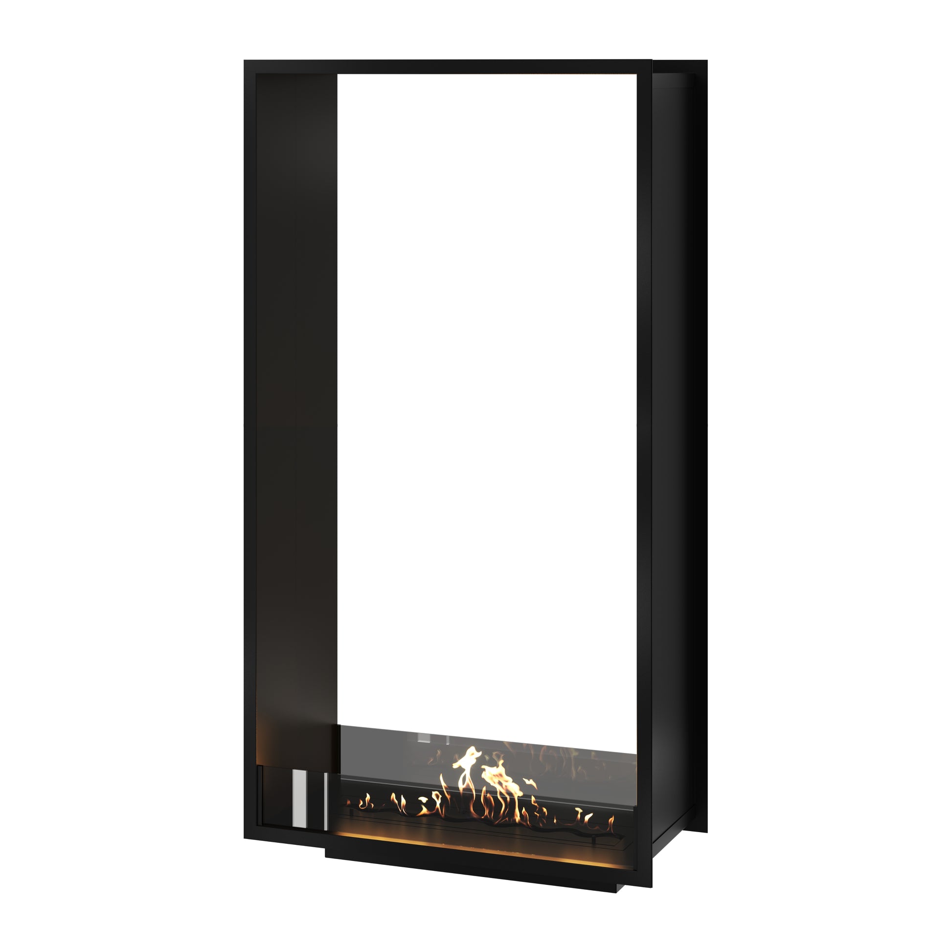 Fame Vertical See-Through Bio Ethanol Fireplace 90 x 180 cm