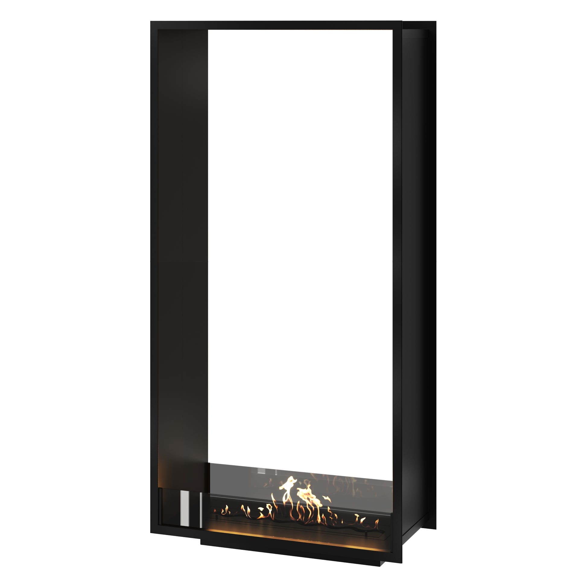 Fame Vertical See-Through Bio Ethanol Fireplace 90 x 200 cm