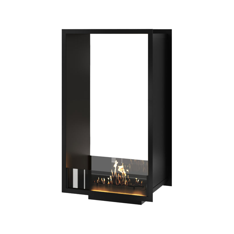 Fame Vertical See-Through Bio Ethanol Fireplace 60 x 120 cm