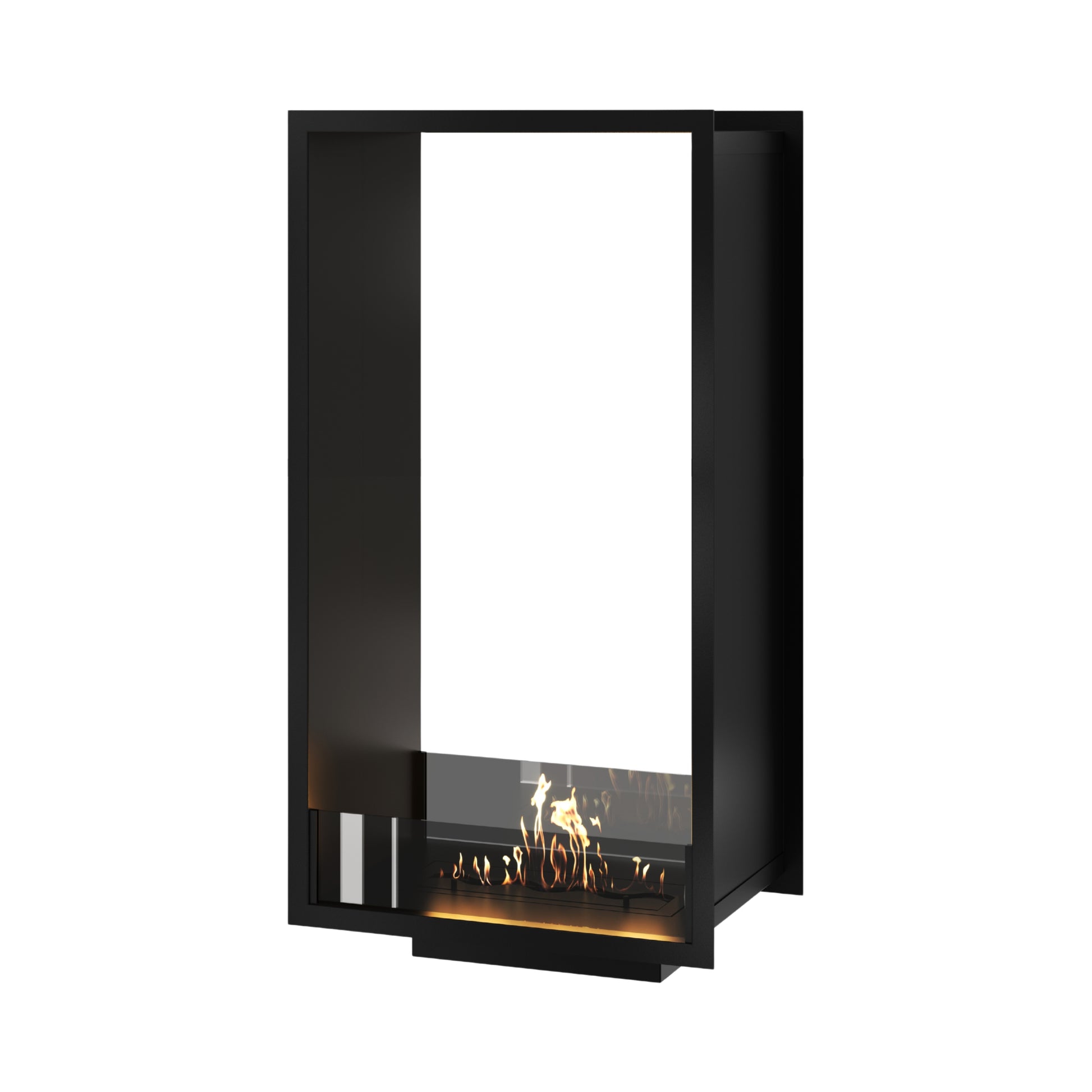Fame Vertical See-Through Bio Ethanol Fireplace 60 x 140 cm