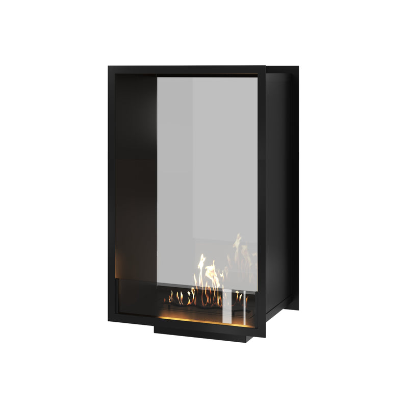 Fame Vertical See-Through Fireplace Single Full Glass 60 x 100 cm