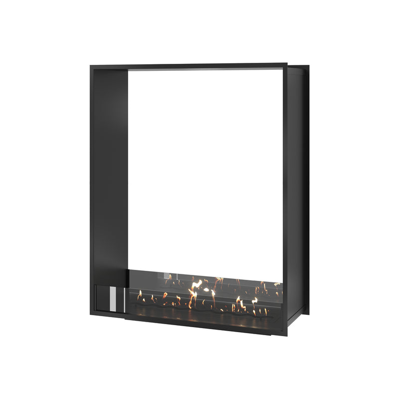 Fame Vertical See-Through Bio Ethanol Fireplace 100 x 100 cm
