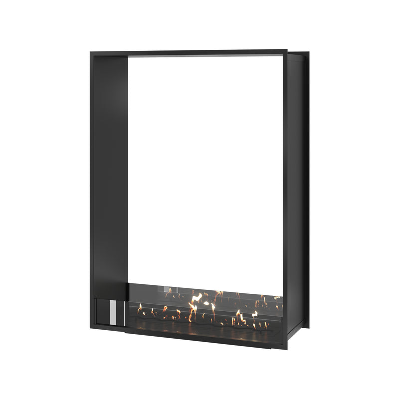 Fame Vertical See-Through Bio Ethanol Fireplace 100 x 120 cm