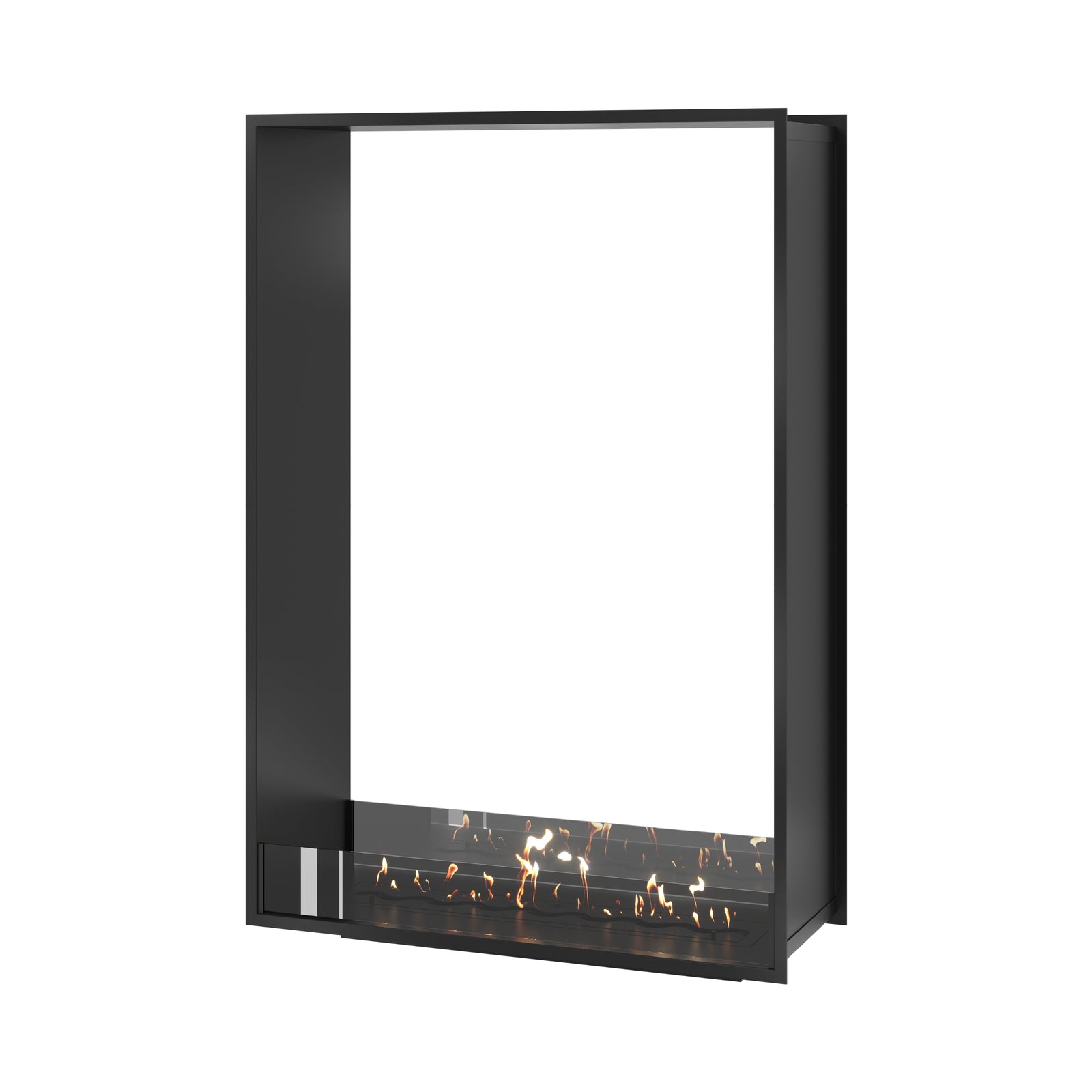 Fame Vertical See-Through Bio Ethanol Fireplace 100 x 140 cm