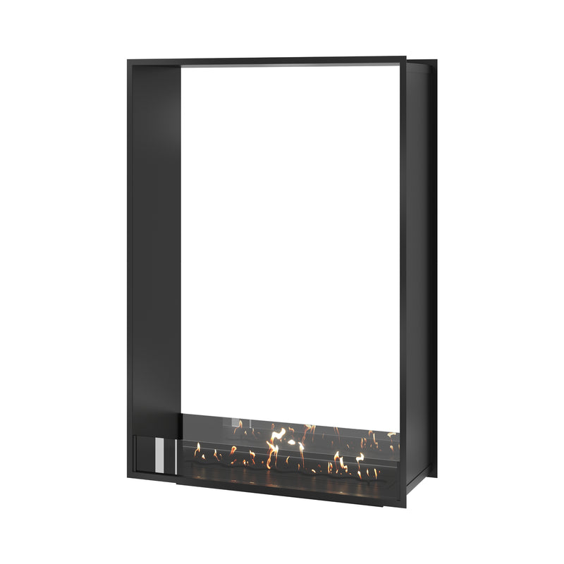 Fame Vertical See-Through Bio Ethanol Fireplace 100 x 140 cm