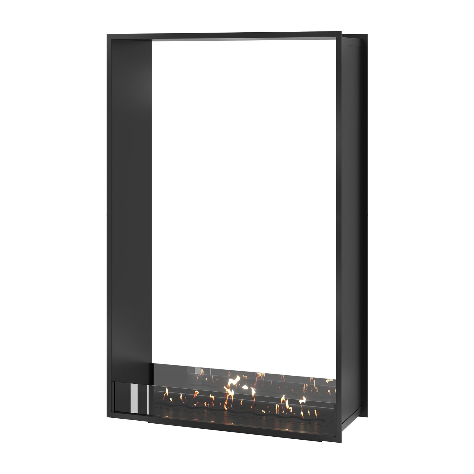 Fame Vertical See-Through Bio Ethanol Fireplace 100 x 180 cm