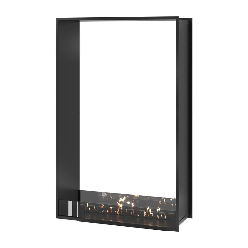 Fame Vertical See-Through Bio Ethanol Fireplace 100 x 180 cm