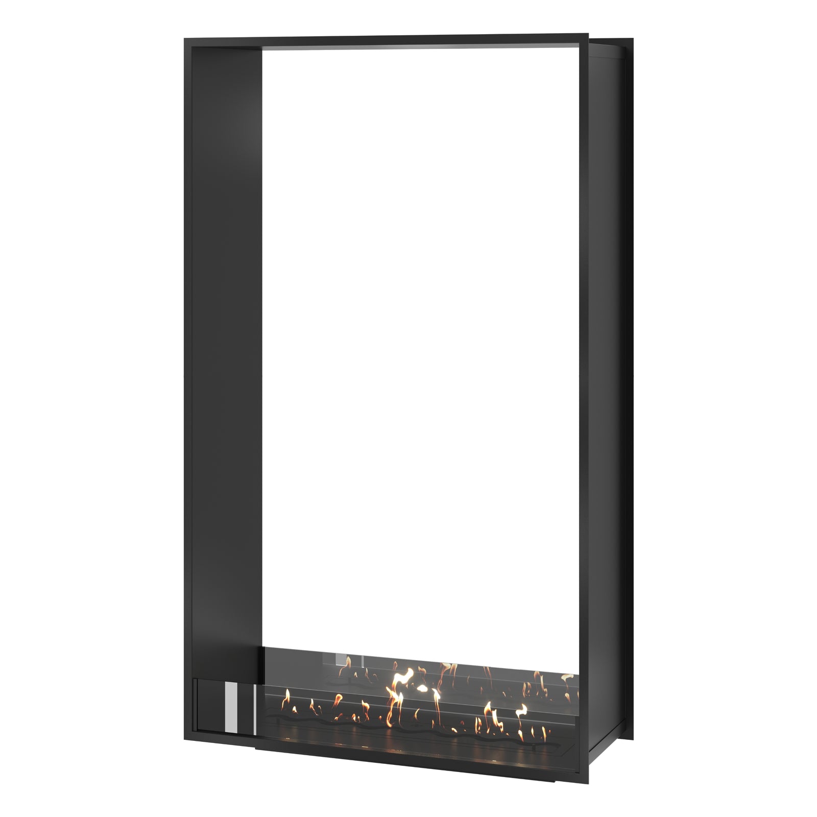 Fame Vertical See-Through Bio Ethanol Fireplace 100 x 200 cm