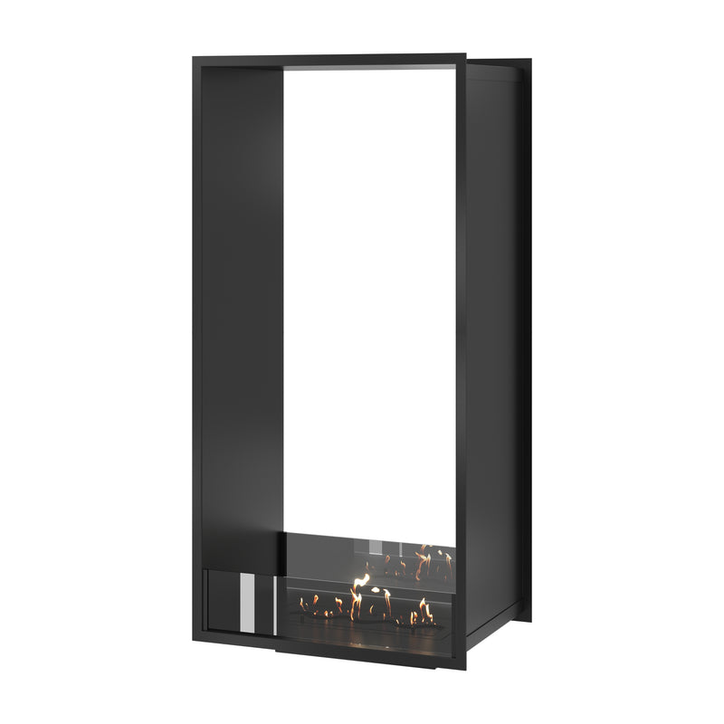 Fame Vertical See-Through Bio Ethanol Fireplace 60 x 180 cm