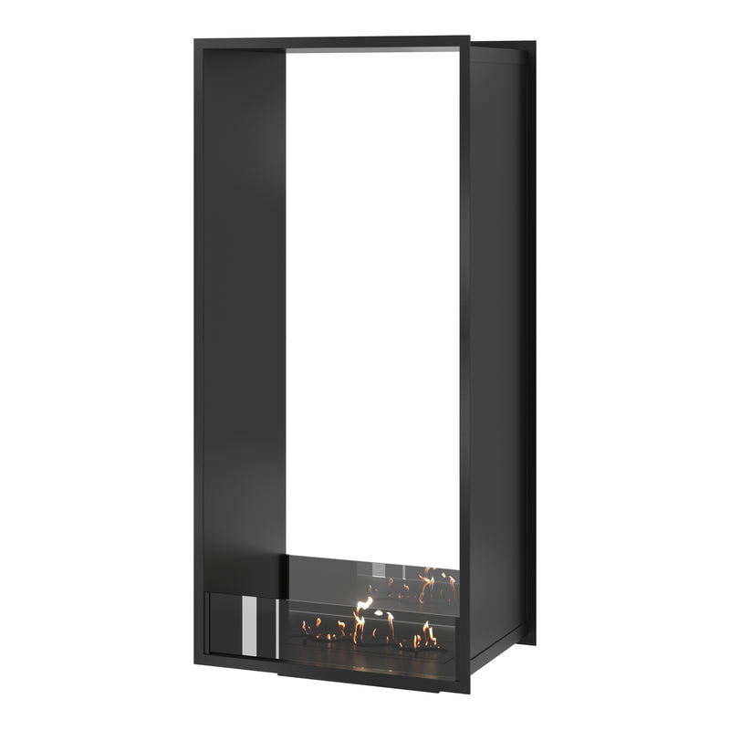 Fame Vertical See-Through Bio Ethanol Fireplace 60 x 200 cm