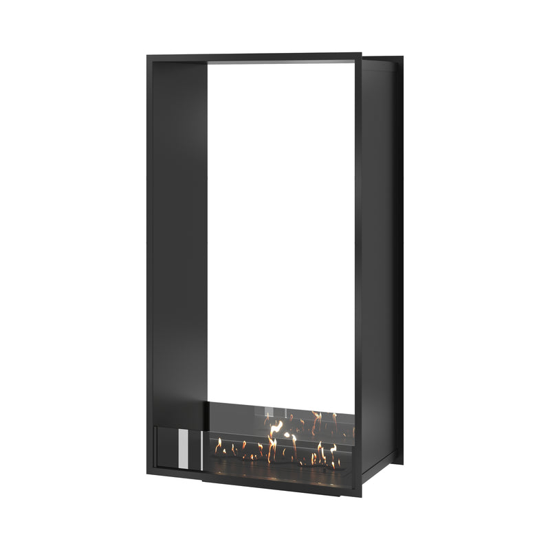 Fame Vertical See-Through Bio Ethanol Fireplace 70 x 160 cm