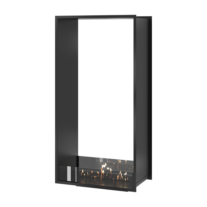 Fame Vertical See-Through Bio Ethanol Fireplace 70 x 180 cm