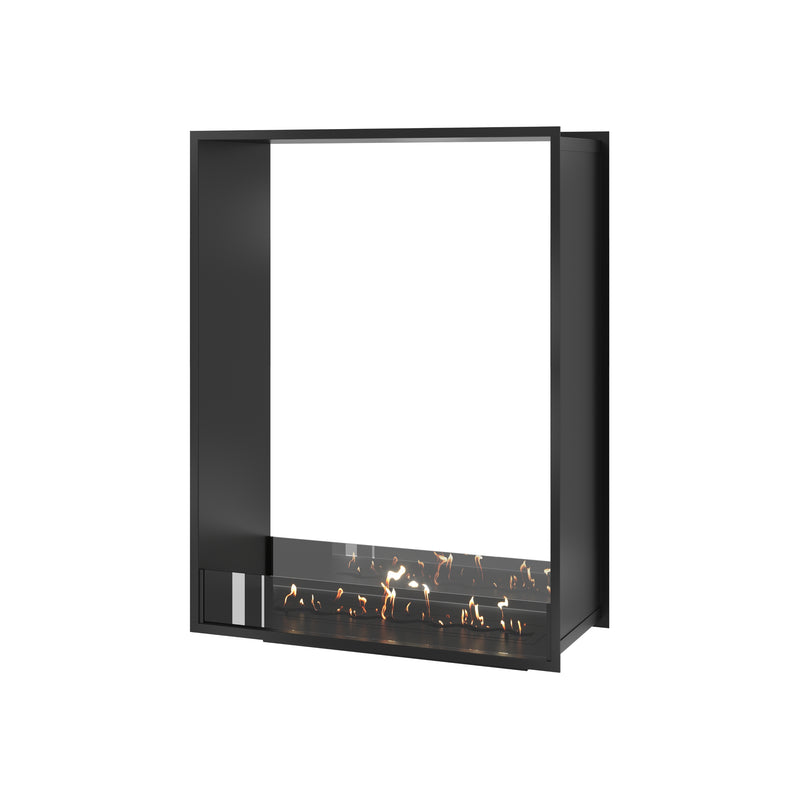 Fame Vertical See-Through Bio Ethanol Fireplace 90 x 100 cm