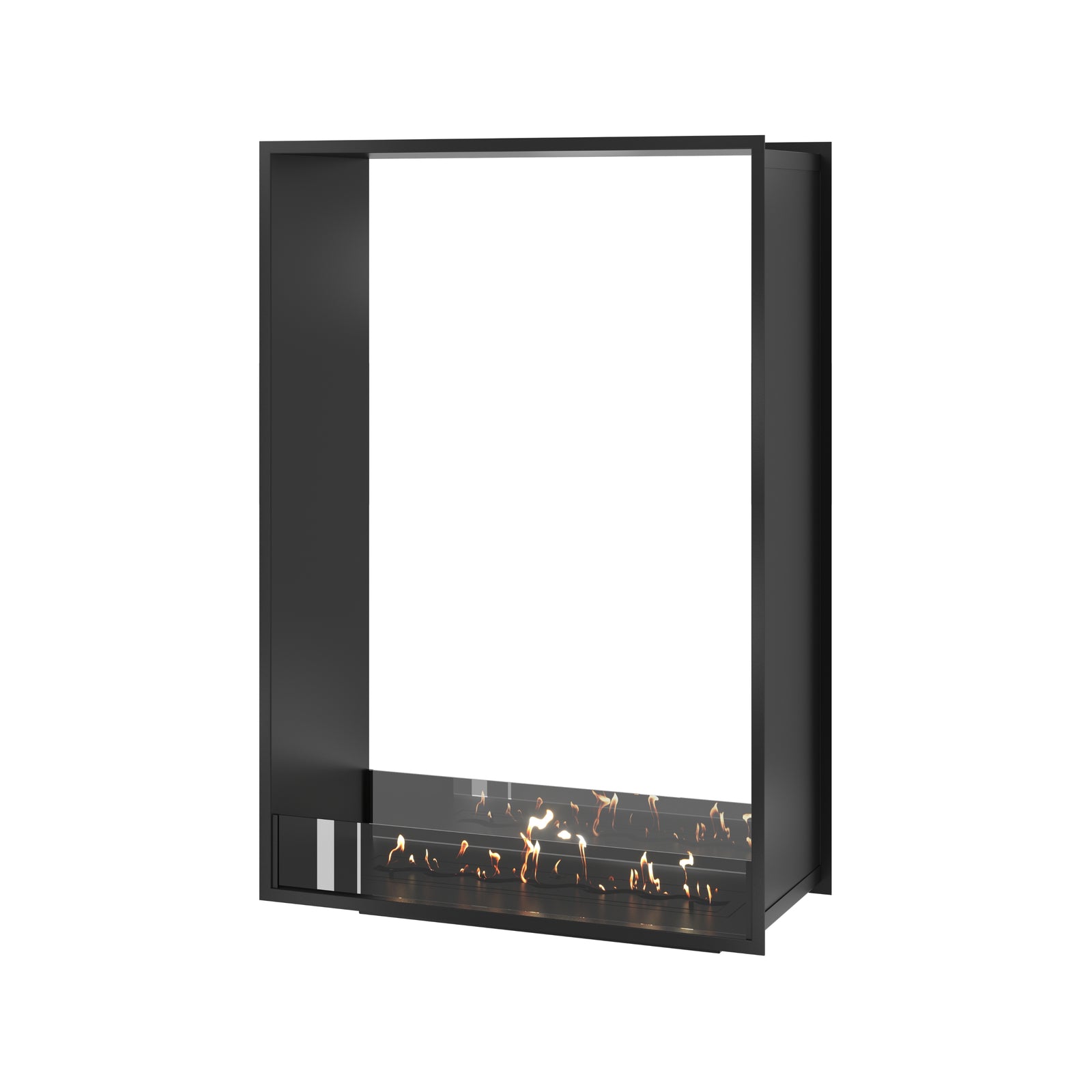 Fame Vertical See-Through Bio Ethanol Fireplace 90 x 120 cm