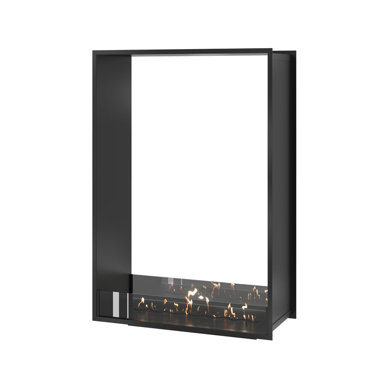 Fame Vertical See-Through Bio Ethanol Fireplace 90 x 120 cm