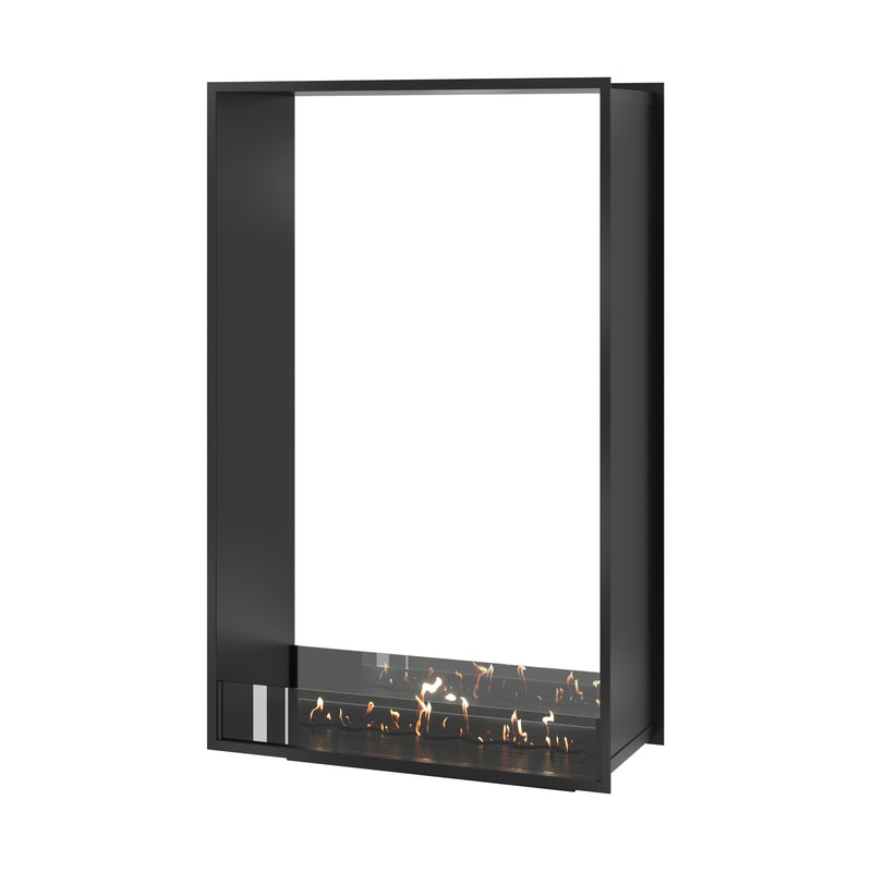 Fame Vertical See-Through Bio Ethanol Fireplace 90 x 160 cm