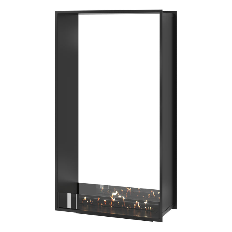 Fame Vertical See-Through Bio Ethanol Fireplace 90 x 200 cm