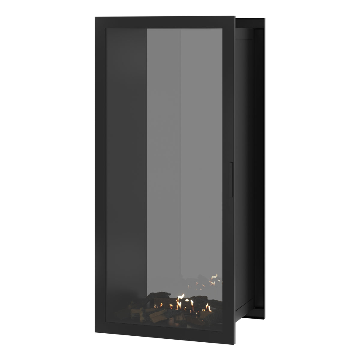 Fame Vertical See-Through Fireplace Full Glass 70 x 200 cm
