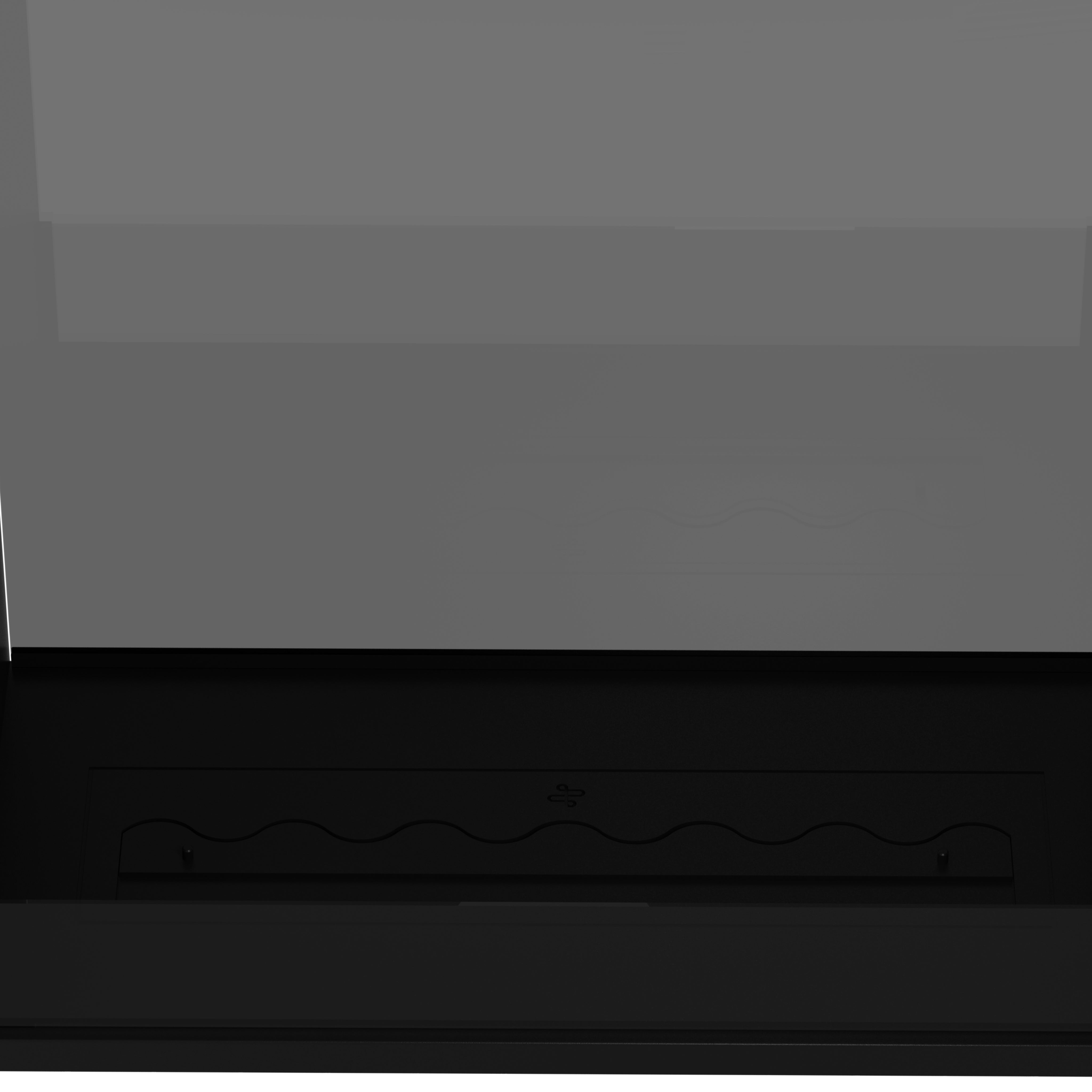 Image of Fame Vertical See-through Fireplace Single Full Glass 100 x 100 cm