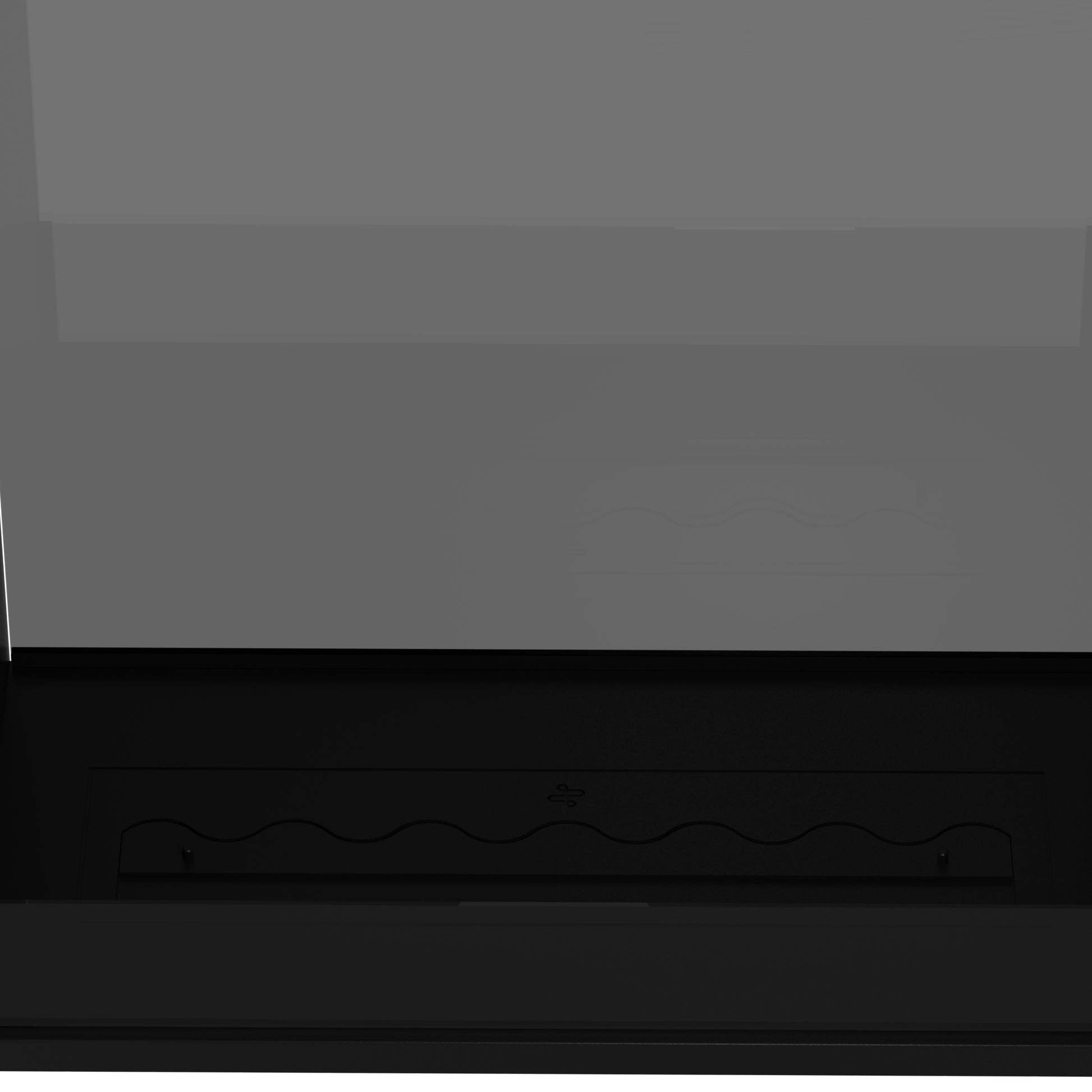 Fame Vertical See-through Fireplace Single Full Glass 100 x 100 cm
