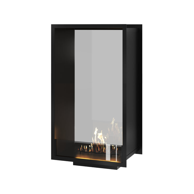 Fame Vertical See-through Fireplace Single Full Glass 60 x 120 cm