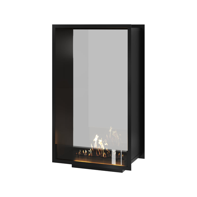 Fame Vertical See-through Fireplace Single Full Glass 70 x 120 cm