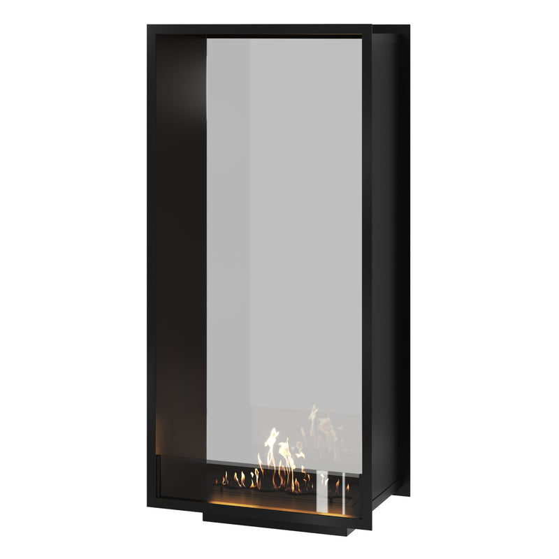 Fame Vertical See-through Fireplace Single Full Glass 70 x 200 cm