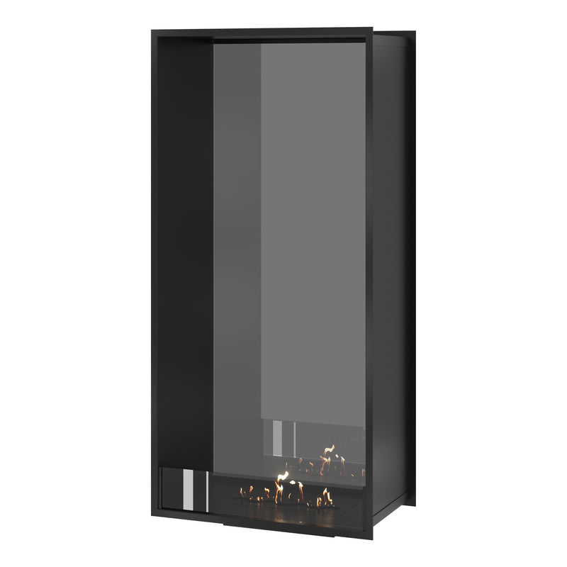 Fame Vertical See-through Fireplace Single Full Glass 70 x 200 cm