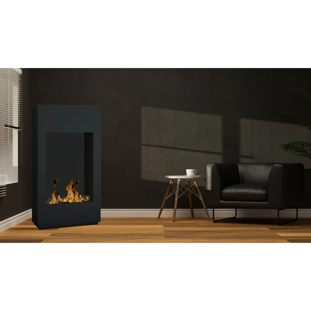 Flame Freestanding Fireplace H113 cm