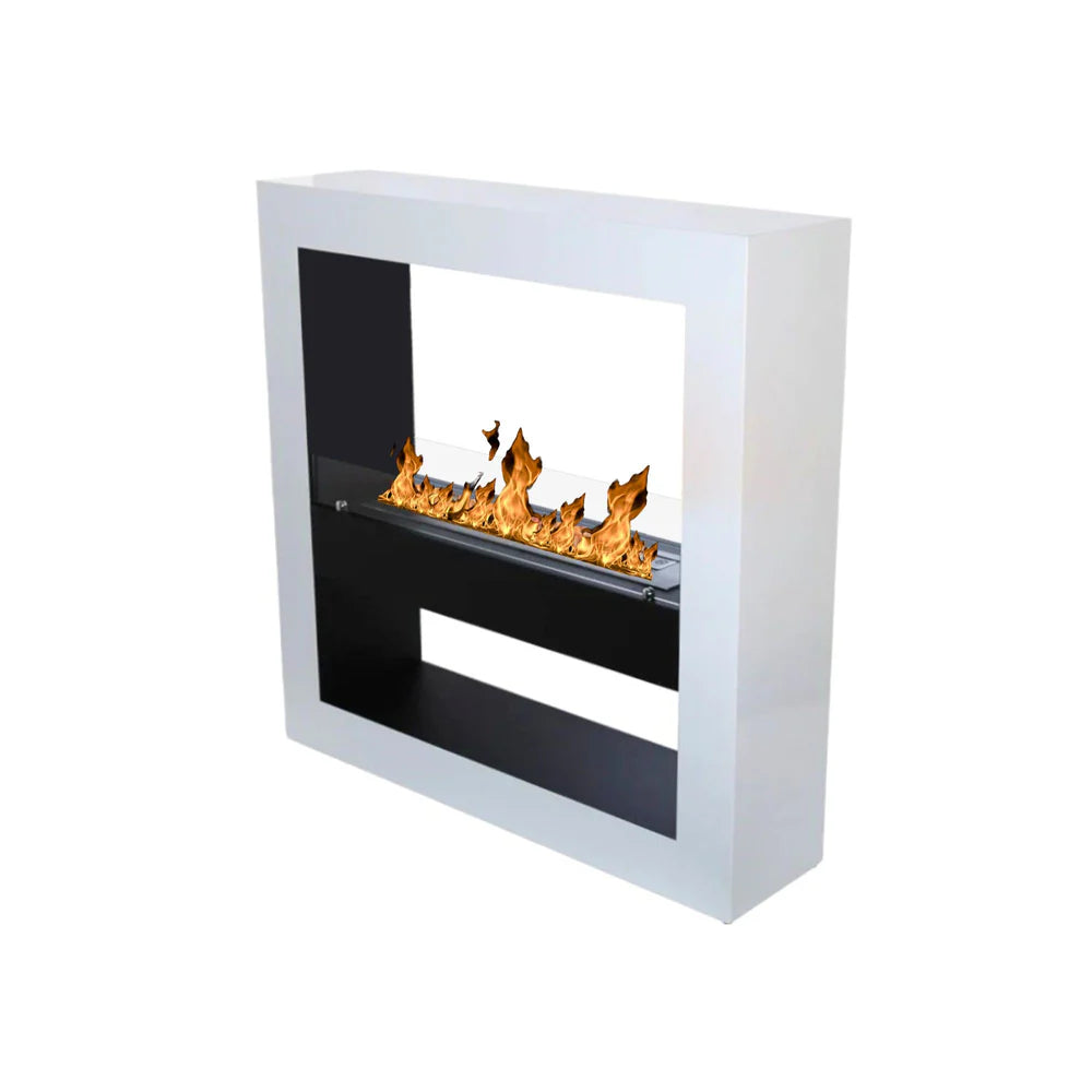 Gari Freestanding See-through Fireplace 120 cm