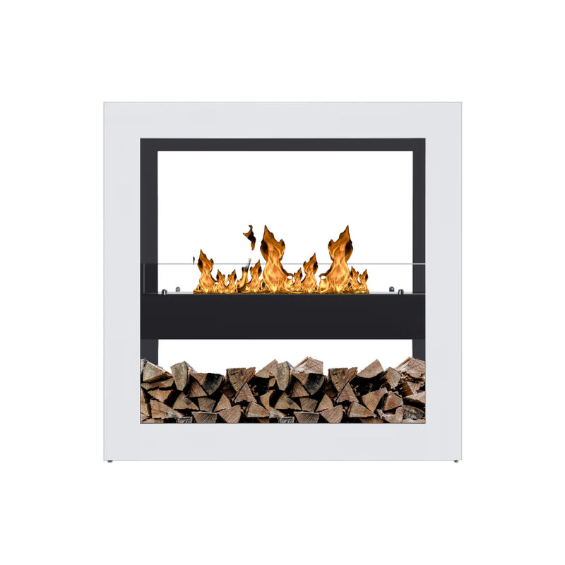Gari Freestanding See-through Fireplace 120 cm