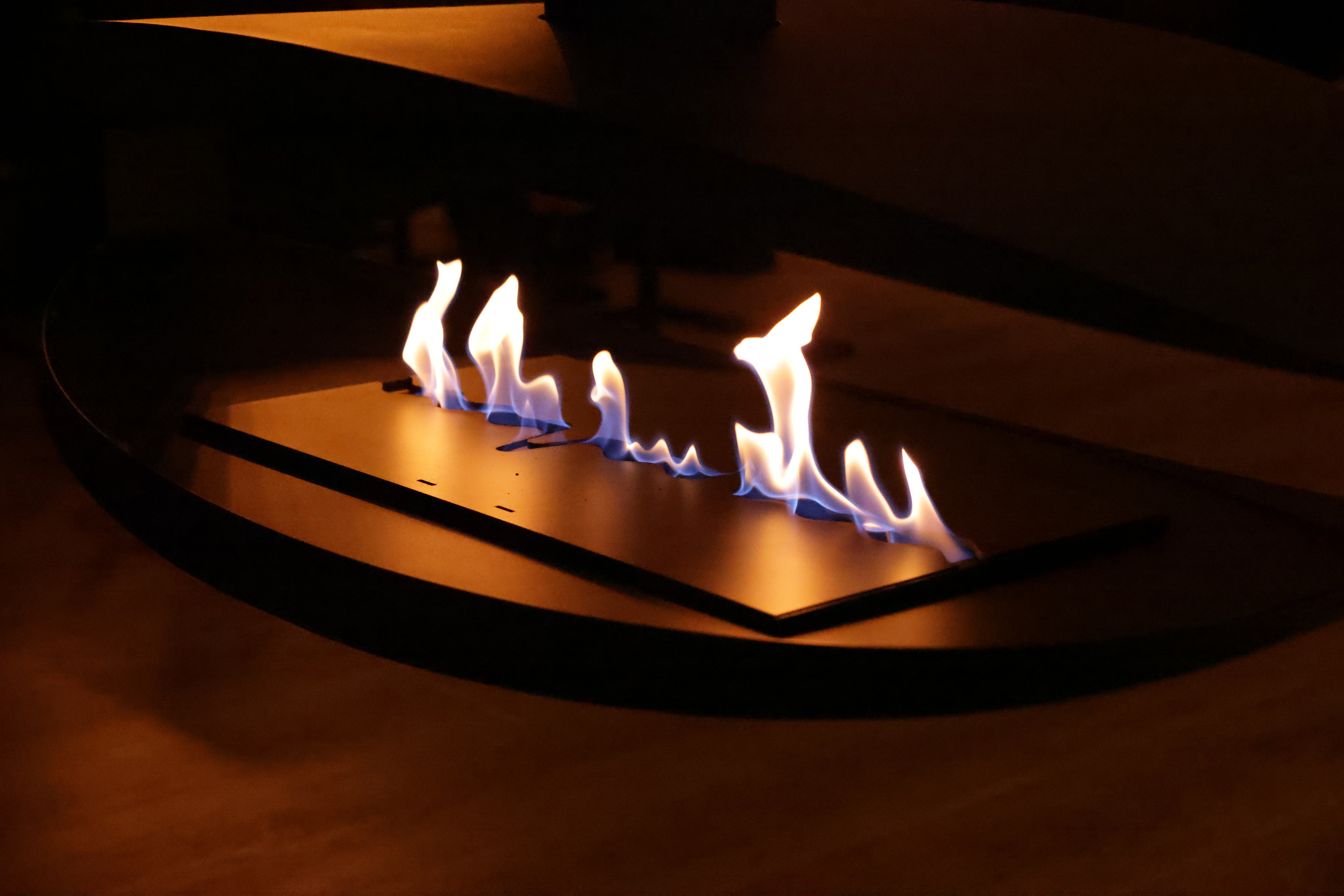 Hamo Bio Ethanol Ceiling Fireplace 120 cm