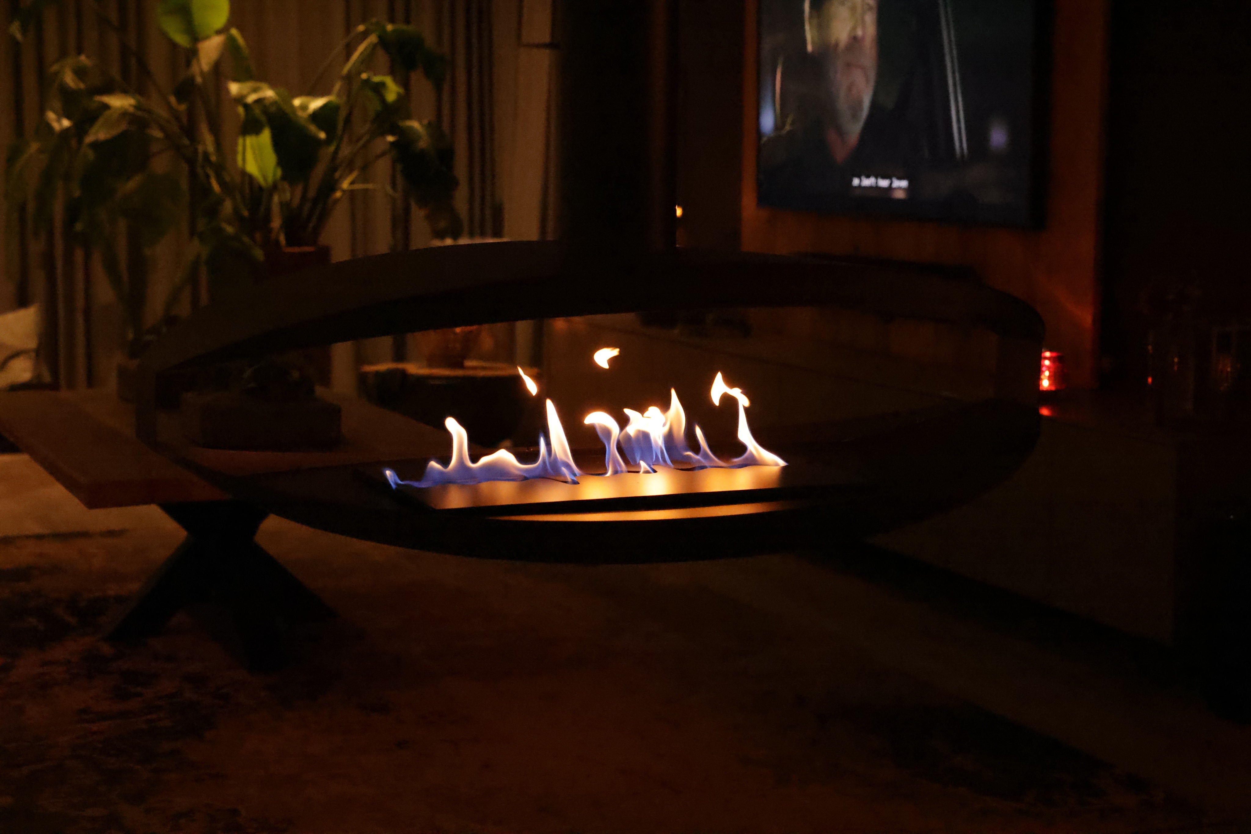 Image of Hamo Bio Ethanol Ceiling Fireplace 120 cm