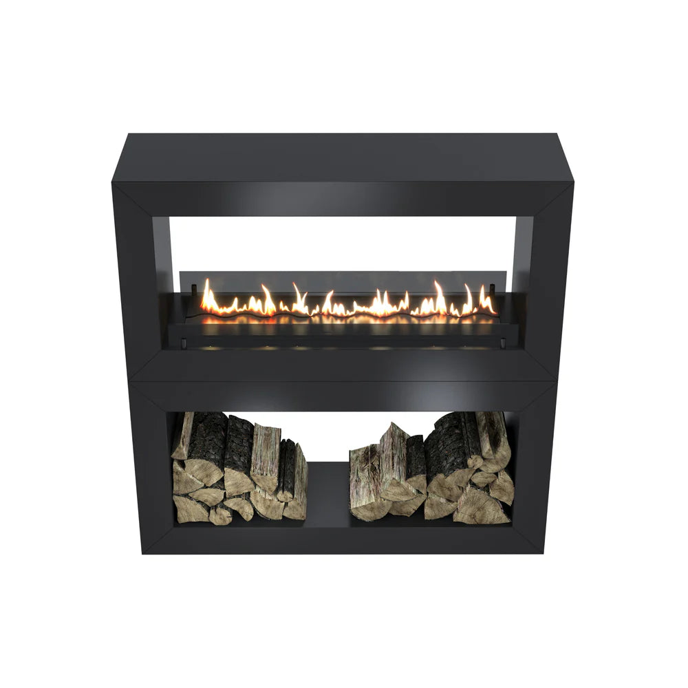 Home Roomdivider See-through fireplace H120 cm