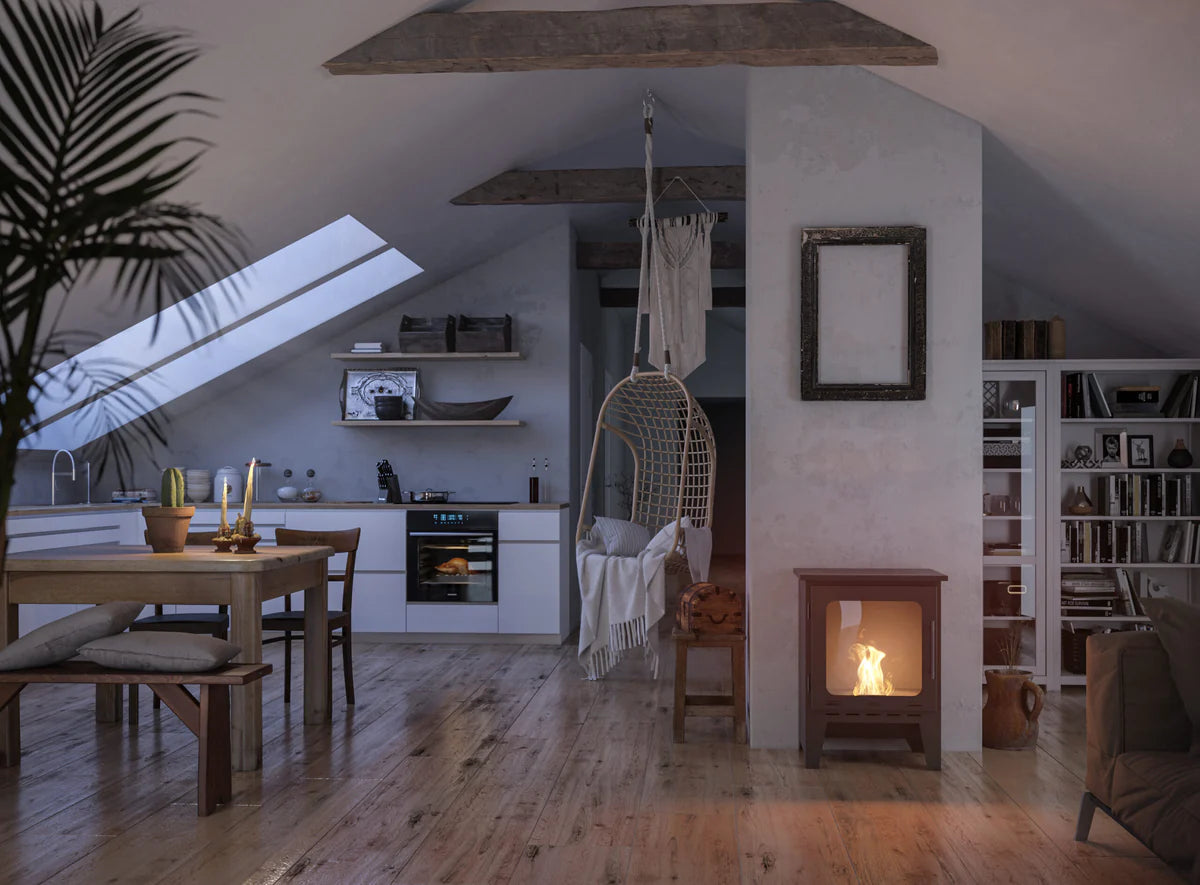 Image of INCOZA 1 Freestanding Fireplace