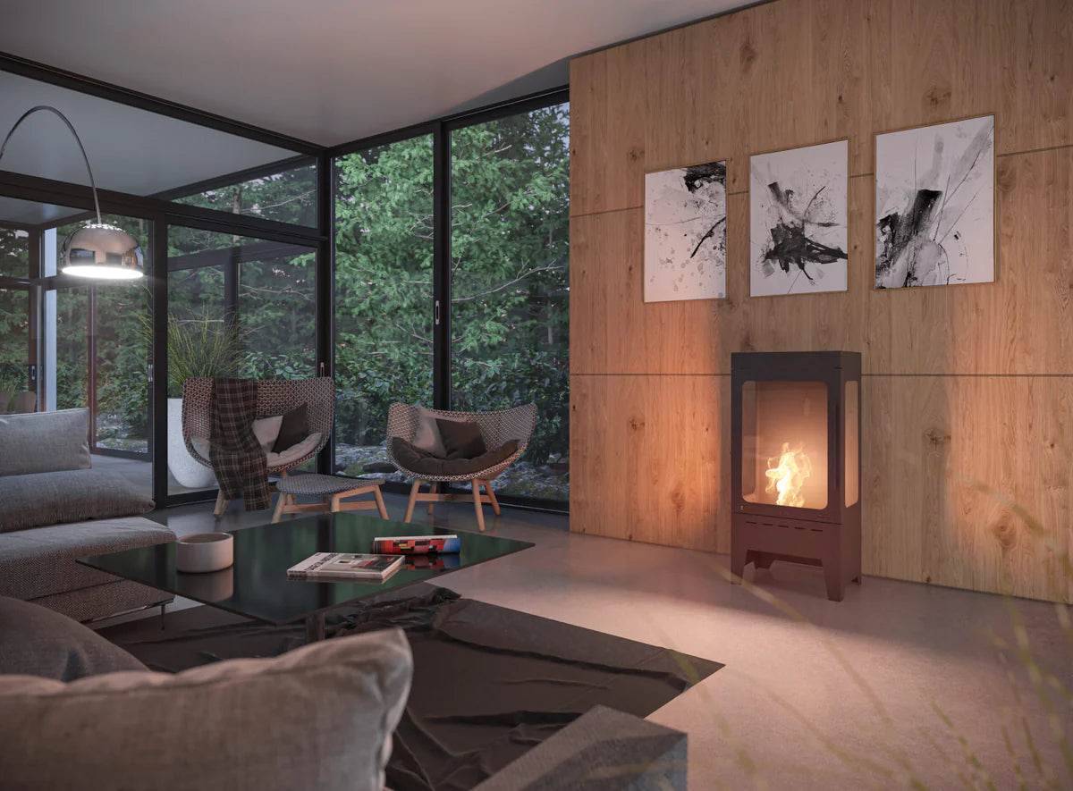 Image of Incoza 3 Freestanding Fireplace