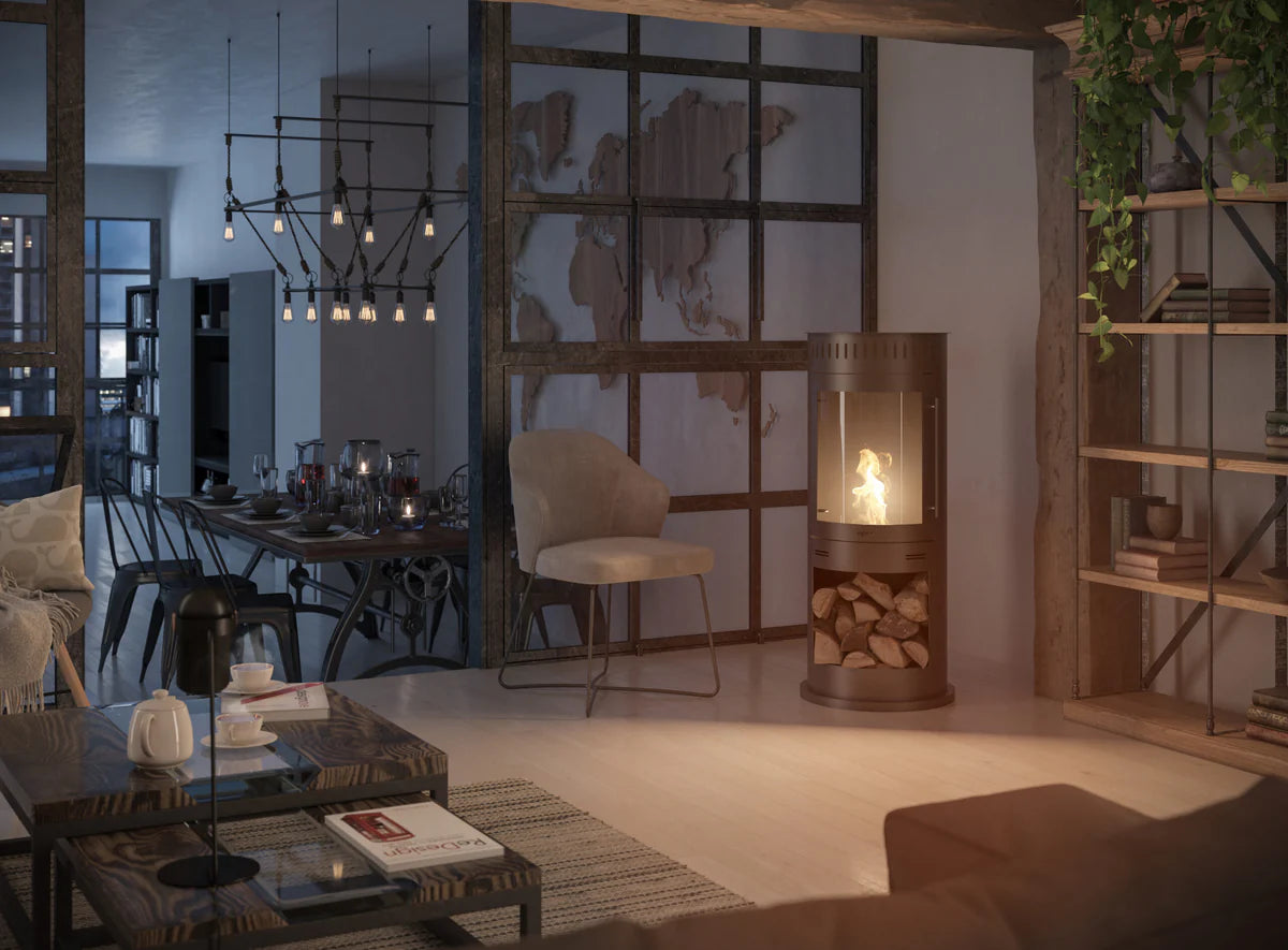 Image of INCOZA 4 Freestanding Fireplace