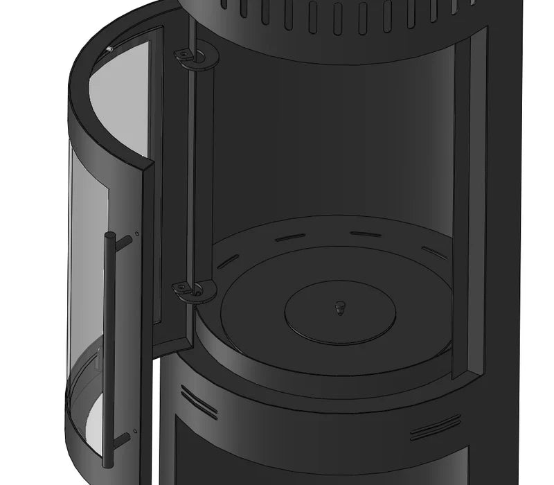 Image of INCOZA 4 Freestanding Fireplace