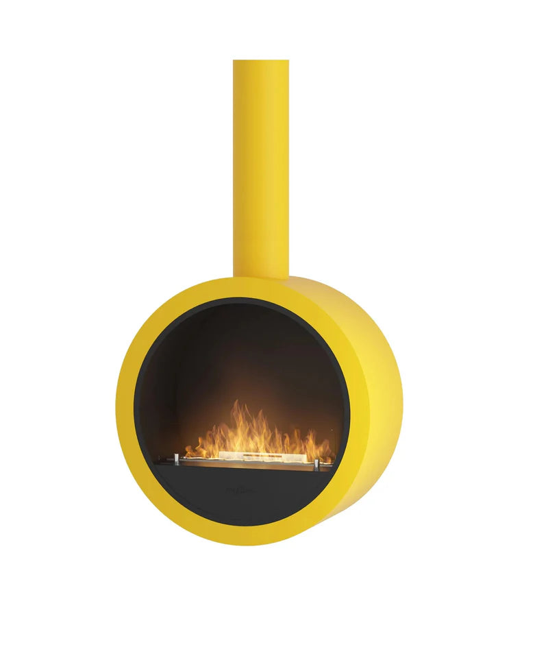 Incyrcle Yellow Bio Ethanol Ceiling Fireplace D70 cm