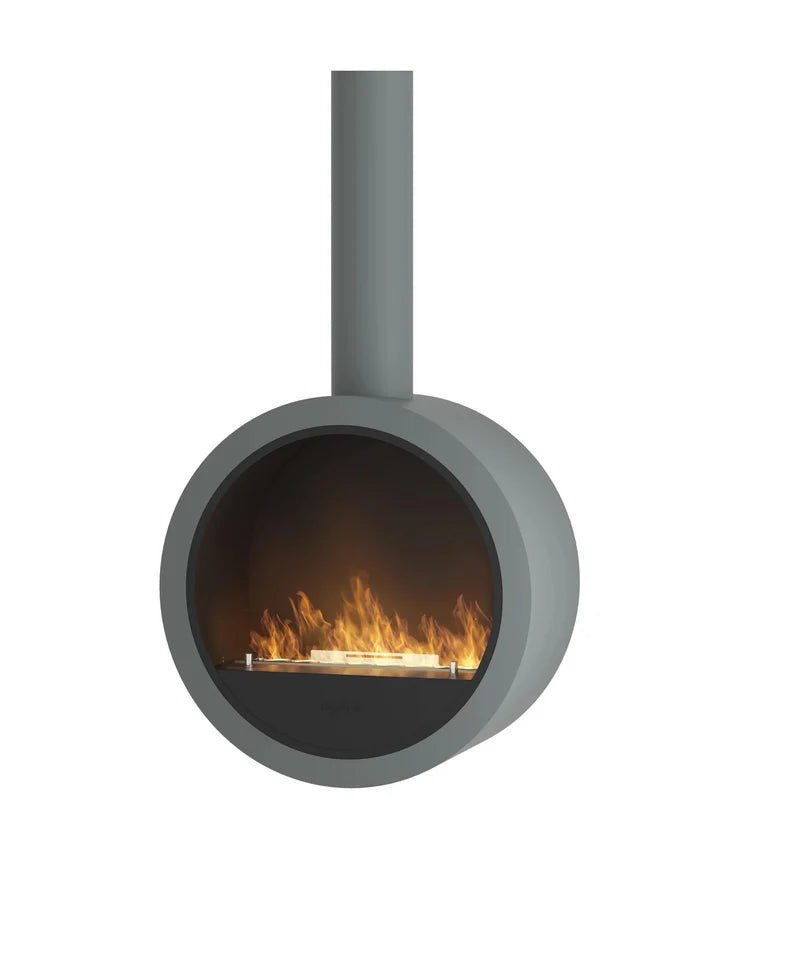 Incyrcle Gray Bio Ethanol Ceiling Fireplace D70 cm