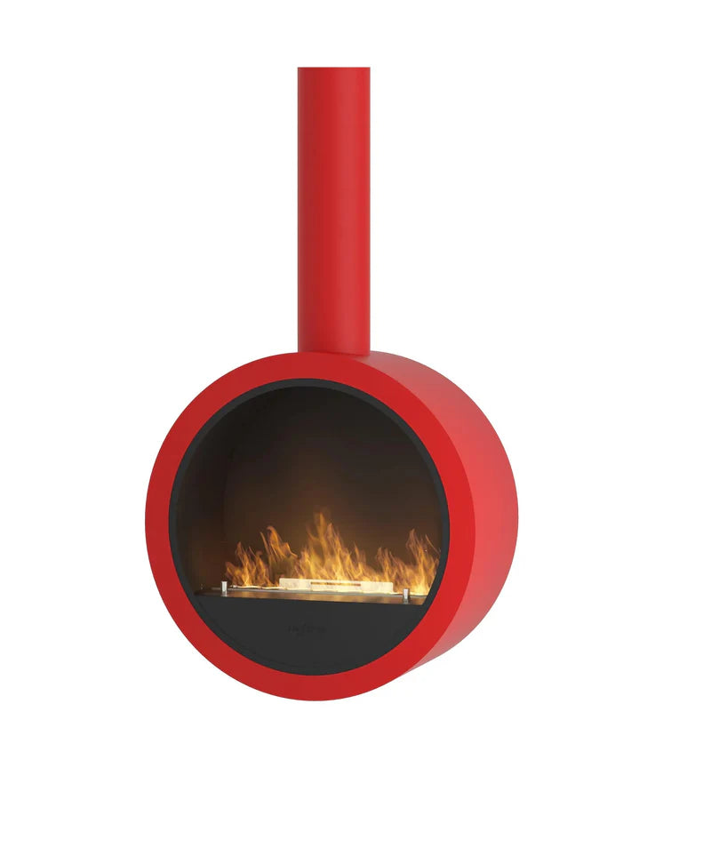 Incyrcle Red Bio Ethanol Ceiling Fireplace D70 cm