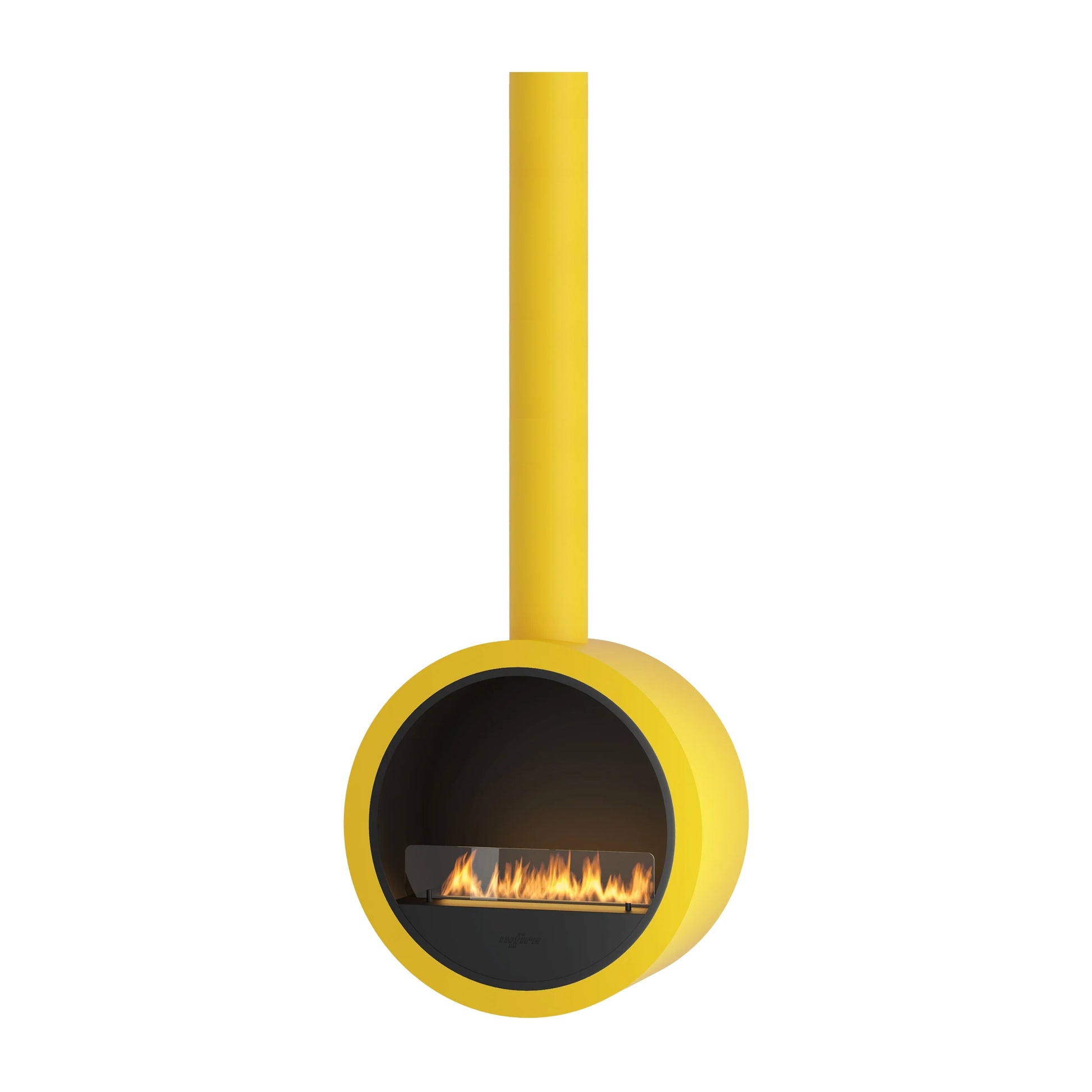 Incyrcle Yellow Bio Ethanol Ceiling Fireplace D70 cm