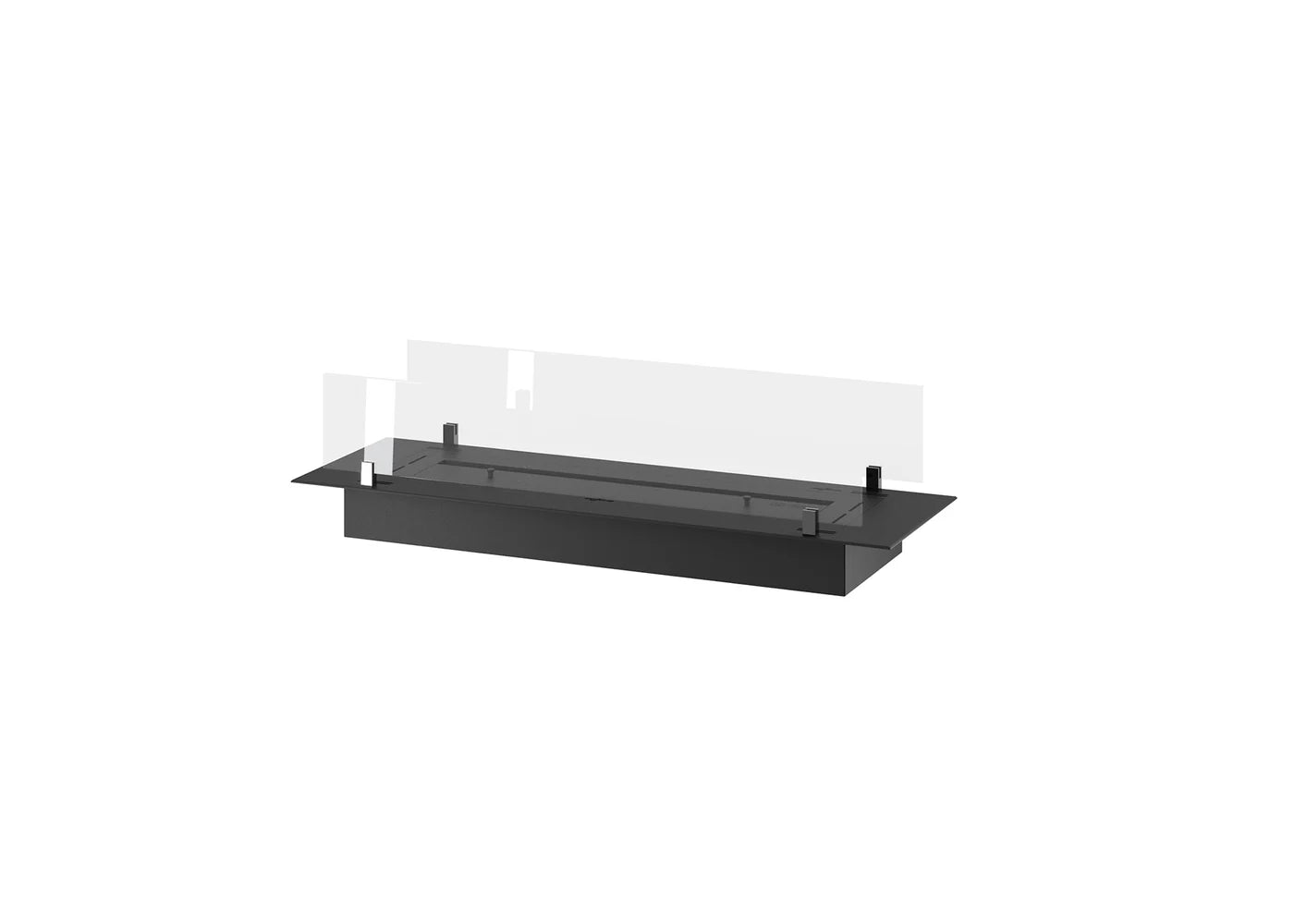 Insert Black Bio Ethanol Burner Insert 1000 mm